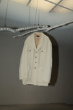 80s GIORGIO ARMANI - rayon military essence 3D pocket jacket