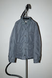90-00’s ARMANI JEANS - button-up down jacket in modern gray
