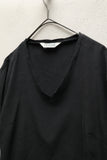 c90's European label - silk v-neck shirt