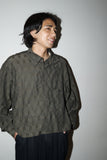 customized balance, jacquard fabric big shirt