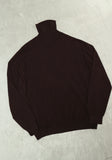 c90's Italian label - cashmere turtle neck loose fit knit sweater