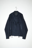 c80's European label- PIACENZA fabric, gimmick blouson