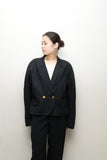 80-90's European label - dolman sleeve short length jacket