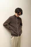 90’s Della Ciana – cashmere hi-nec knit cardigan