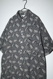 90's PERRY ELLIS - silk "cards" patterned  shirt