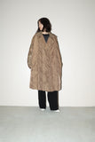 c2000's Max Mara - metallic color, buttonless front down coat