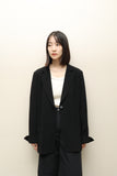80-90's Max Mara - one button tailored jacket