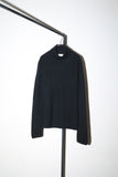 90-00's 2-ply cashmere turtle-neck knit sweater