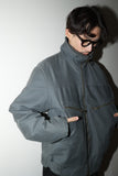 c00's BENETTON - military inspired cotton jacket with detachable liner