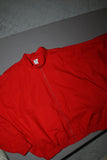 80s PLAYBOY by ZETA ZUKKI - cotton dolman sleeve stand collar zip-up blouson