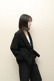 80-90's Max Mara - one button tailored jacket