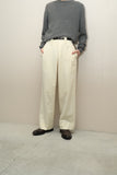 c2000's GUCCI - military detail wool pants