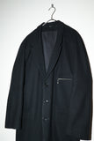 80's CLOSED by MARITHÉ + FRANCOIS GIRBAUD - wool saddle shoulder jacket