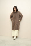 shagggy mohair knit dress