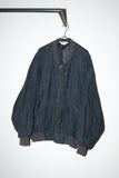 80-90's silk MA-1 type blouson