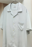 80-90's Giorgio Armani - rayon open collar shirt