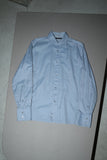 00-10's GUCCI (by TOM FORD?) - cotton side slit dress shirt / blue