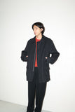 90-00's PIERRE CARDIN - alpaca/wool hip-length jacket
