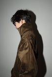 80's Italian label - NOS corduroy hi-neck jacket