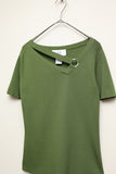90's US label - cut-out top