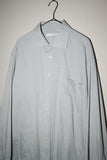 90's HAUPT - cotton shirt in light gray