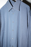 00's ARMANI COLLEZIONI - cotton stripe dress shirt