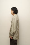 80's European label - silk utility jacket
