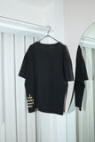 90-00's  message print T-shirt