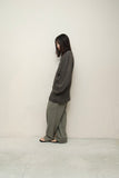 80's UMBERTO GINOCCHIETTI - linen collarless jacket with four pockets