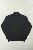 c90's Europeana lable - wool hi-gauge knit polo