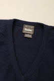 90's NEIMAN MARCUS - Scotch cashmere chunky V-neck knit sweater