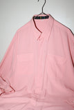 80-90's French label - rayon double pocket shirt