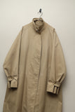 80's BURBERRYS - one panel sleeve 2-way neck balmacaan coat