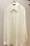 c1970s Italian label - silk minimal dress shirt