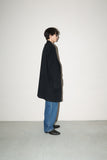 80-90's PIEERE CARDIN - wool/cashmere wide silhouette single breasted coat