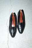 80-90's leather pointed toe pumps