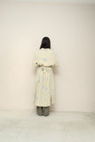 90's-00's European label - viscose flower pattern dress