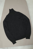 00's German label - silk/cashmere turtle-neck loose fit knit sweater