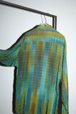 80-90's European label  - rayon patterned shirt