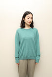 90s US label - cashmere crew neck loose fit knit sweater