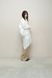 00-10's CELINE by Phoebe Philo - cotton deformed constructive shirt