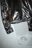 90-00s Marithé + François Girbaud - metallic silver jacket