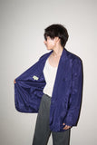 80's FRENCH CONNECTION - satin relaxed 1B jacket