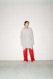 90s European label - rayon layered-design tops with triple pockets