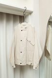 80-90's Gran Sasso - cotton/linen jacket with accent pocket