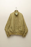 80-90's European label - light cotton poplin wide volume blouson