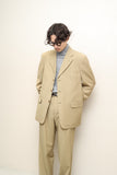 c00s Italian label - NOS 2 pieces suit in tender yellow