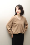 00'sUS label - cashmere knit sweater