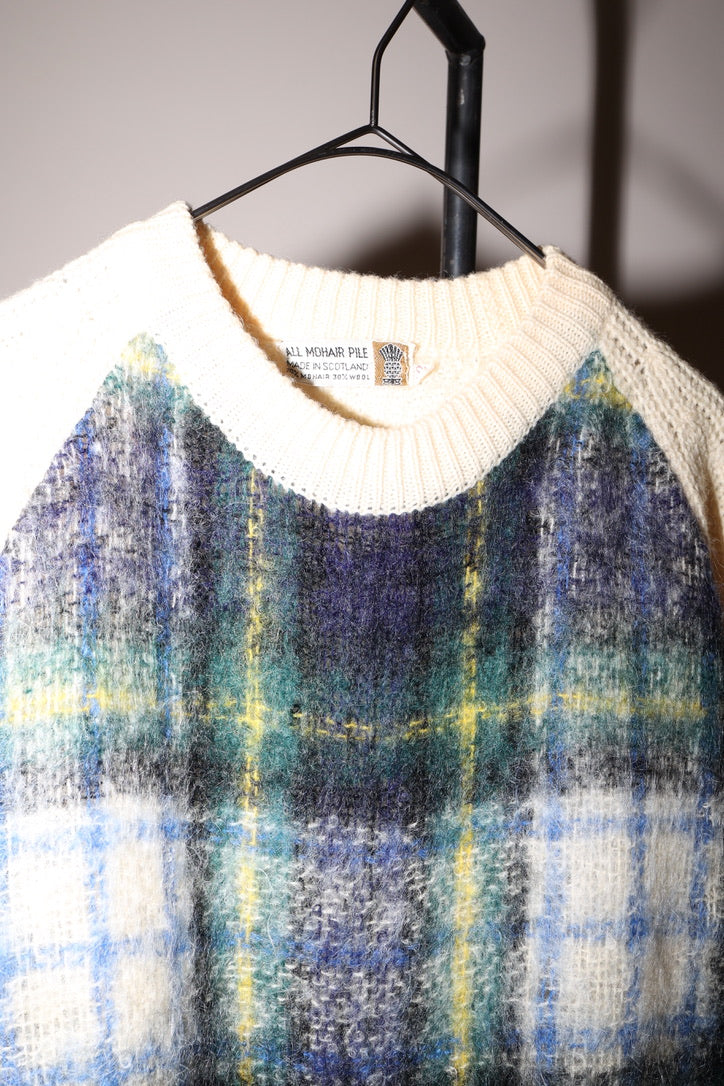 70’s mohair/wool combination knit sweater