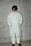 80-90's German label - cotton shell down coat
